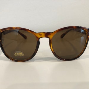 Designer Magnified Sunglass Readers Brown 6014