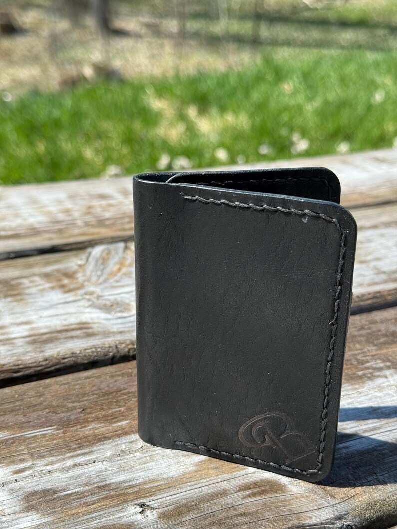 Handmade Bifold Minimalist Full Grain Leather Wallet - Etsy
