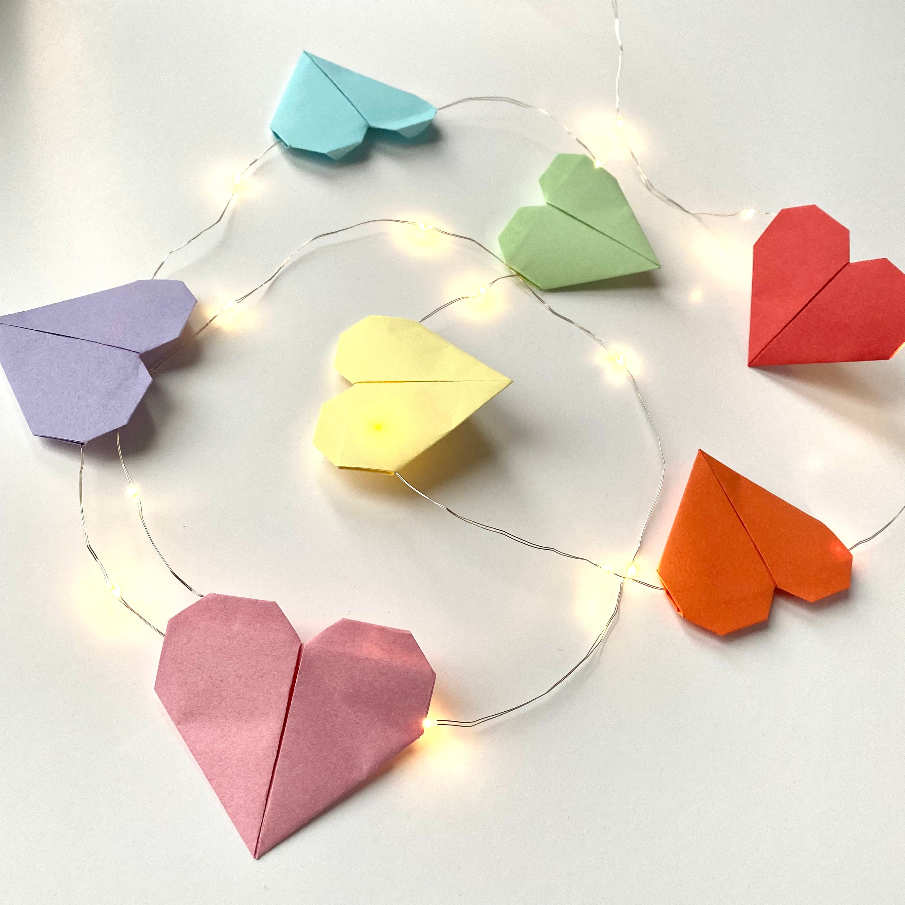 Corazones de Origami para San Valentin // Origami Heart 