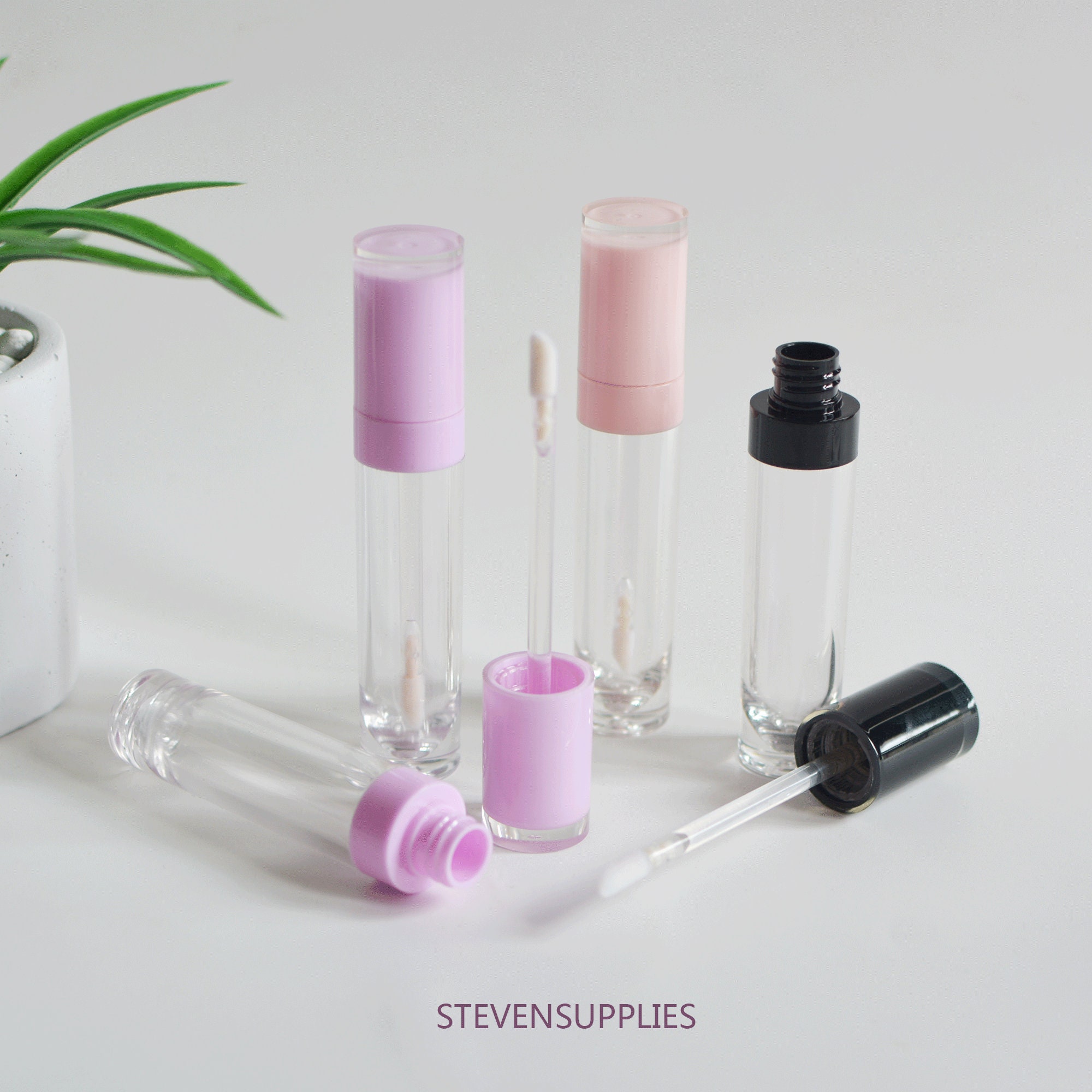 6ml Empty Lip Gloss Tubes Cosmetic Lipgloss Containers Bulk Etsy