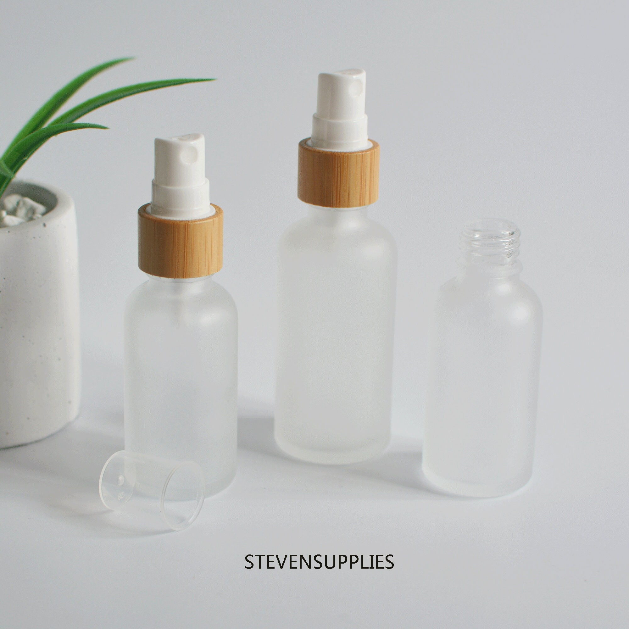 1/300px 5ml-100ml Frosted Glass Fine Mist Spray Bottle - Etsy