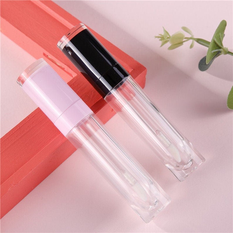 5/200pcs 6ml Round Lip Gloss Tubes with Wand Wholesale Lip Etsy