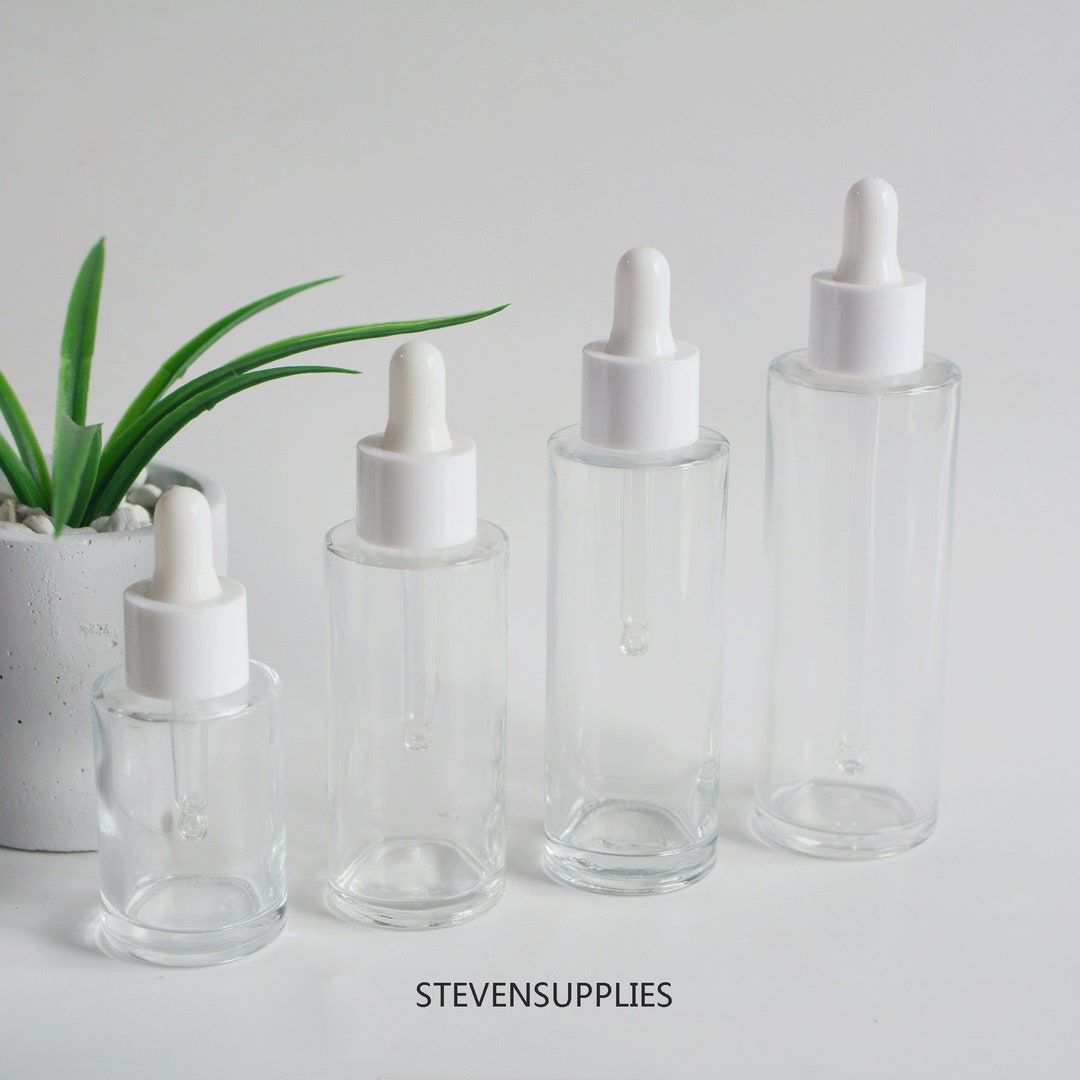 30ml 50ml 60ml 100ml Clear Glass Dropper Bottles Pipette With Etsy New Zealand
