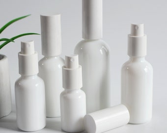 15 ~ 100ml weiße Porzellan-Sprühflaschen persönlicher Duft-leere Parfümflasche-kosmetische Verpackung feiner Nebel-Spray-Duft-Großverkauf