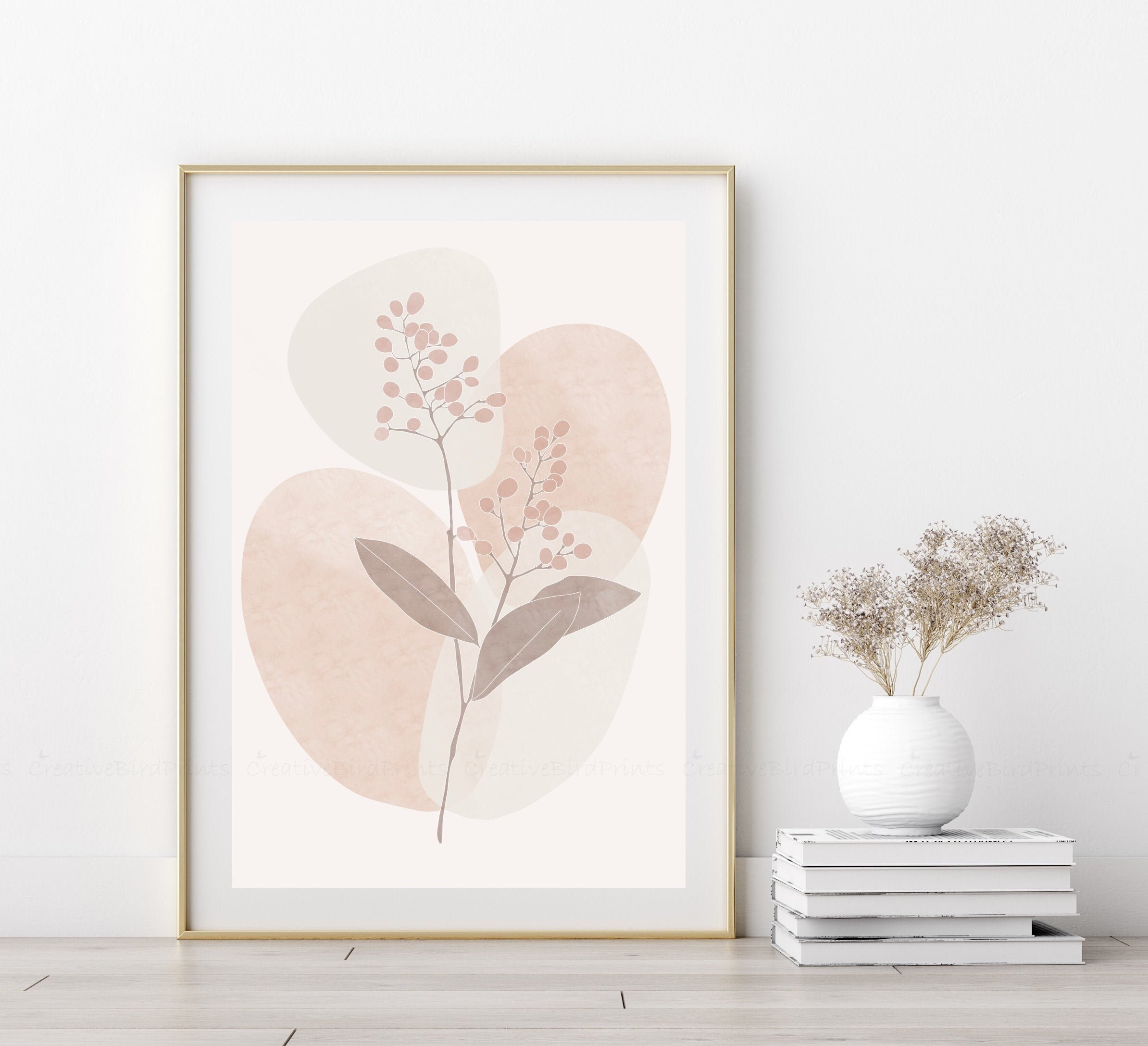 Digital Art Download High Resolution Home Decor Nude Vases Wall Art Print Modern Boho Art |Wall Printable Poster Instant Art