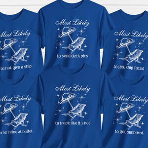 Most Likely To Matching Shirts, Family Vacation, Cruise Crew Group Shirts, Matching Cruise Family Tshirt, Travel Trip, Funny Cruise Squad
