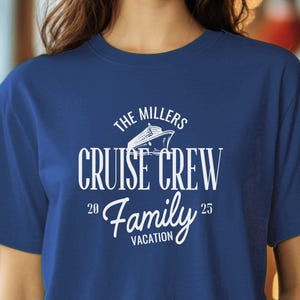 Custom Family Cruise Crew Shirts, Matching Cruise Vacation Tshirt, Cruise Trip, Most Likely To Shirts, Funny Cruise Squad Tshirts