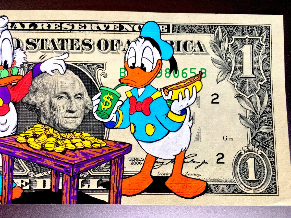 Put Your Money Where Your Mouth Is Uncle Scrooge Put Your Money Where Your Mouth Is | Etsy