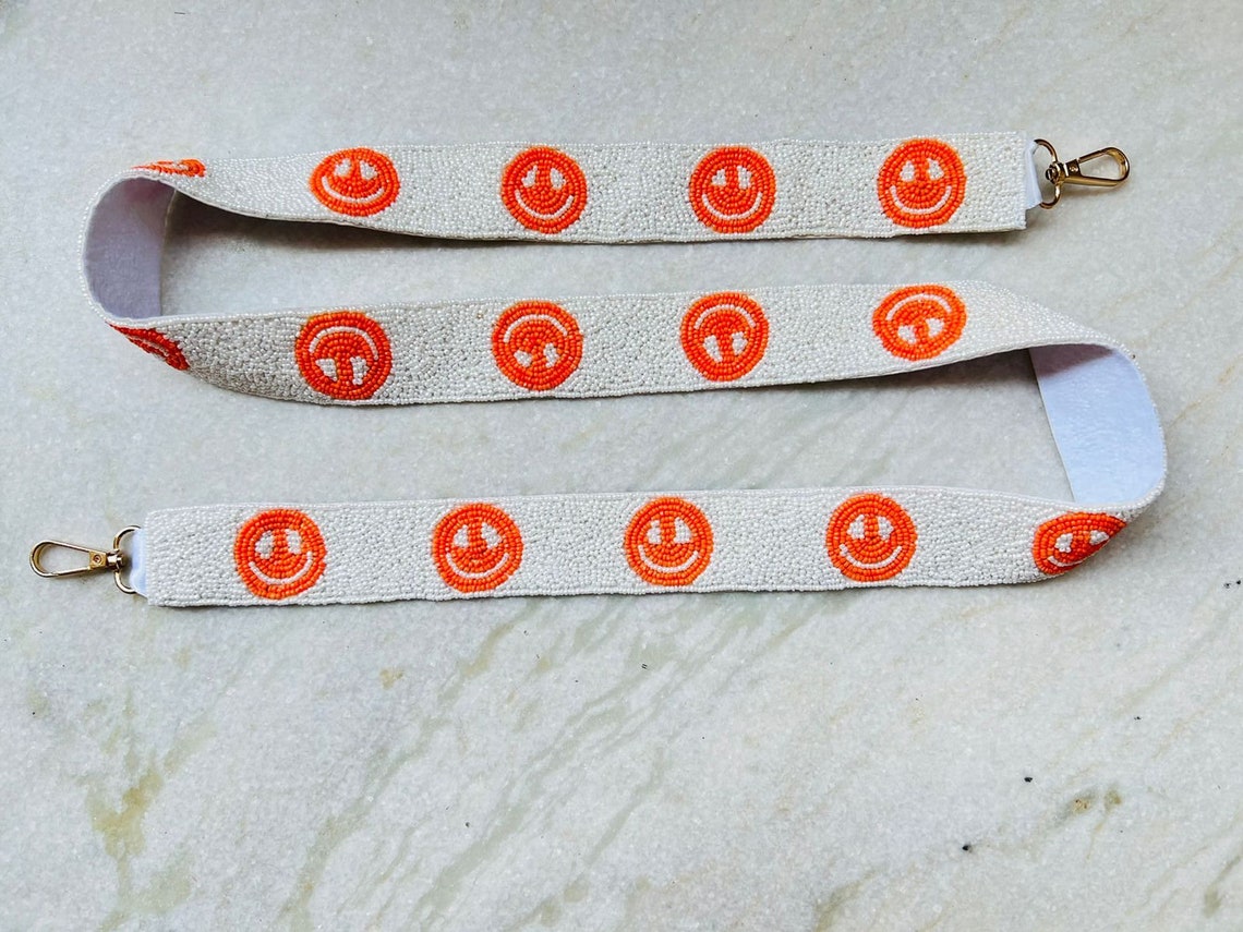 Beaded Purse Strap Beaded Bag Strap College Purse Strap Etsy