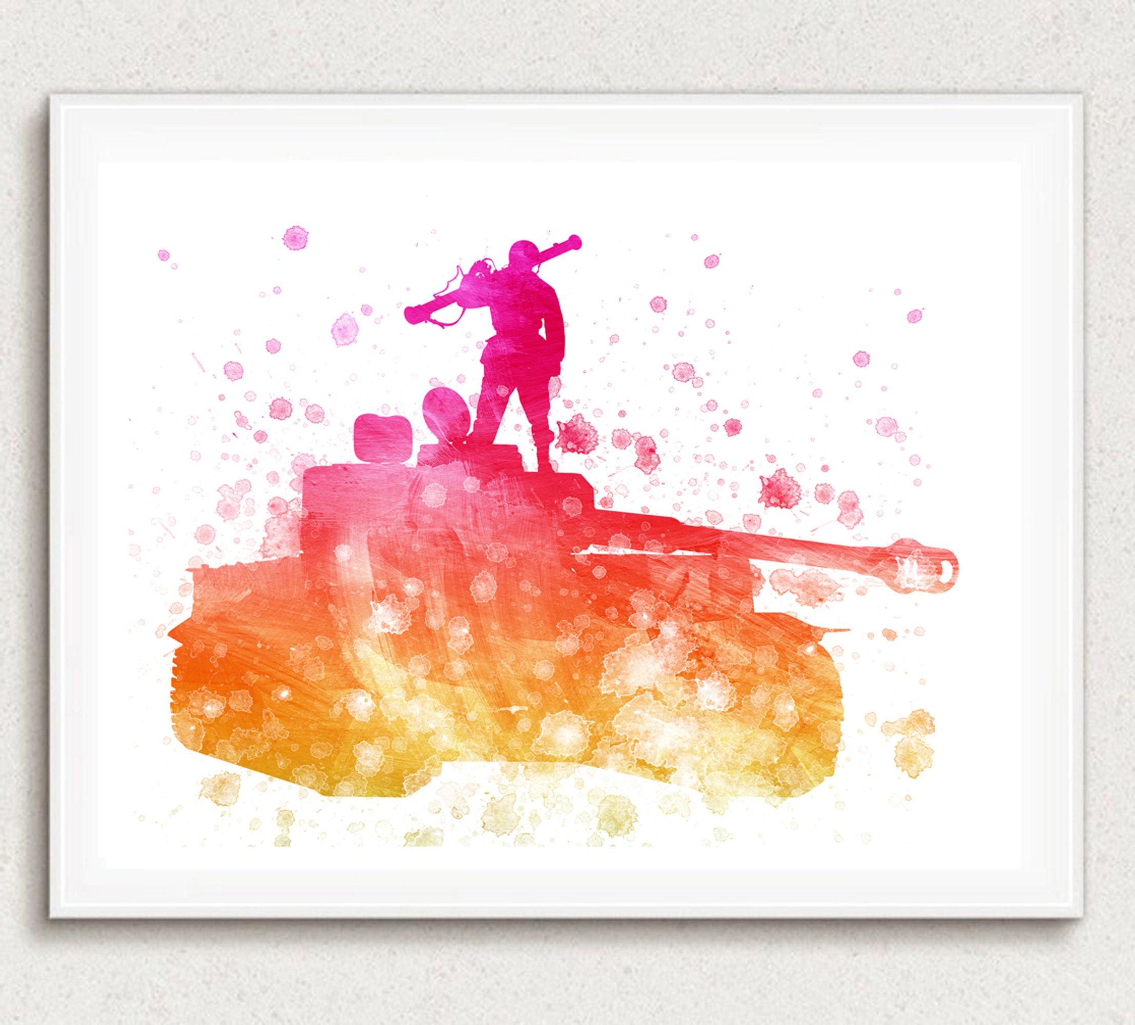 Military Print Military Art Military Decor Soldier Print | Etsy