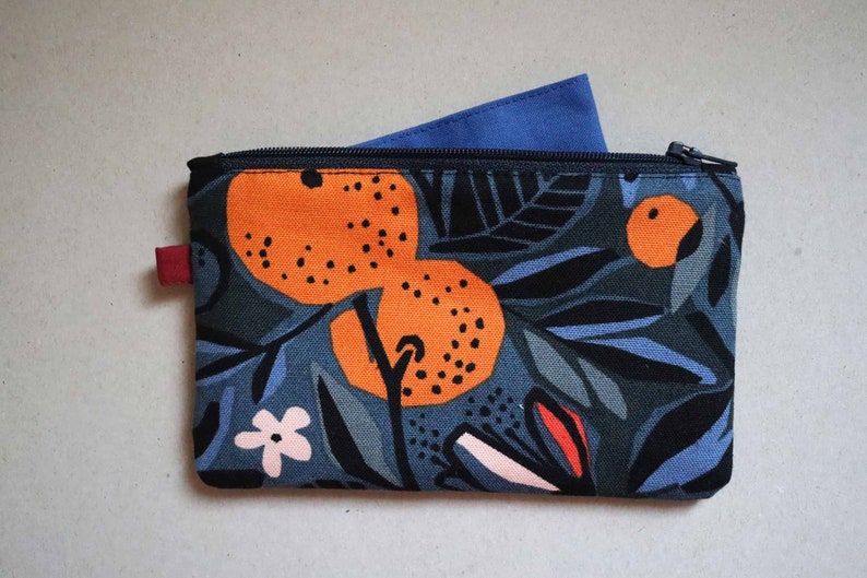Women's compact pouch, Wallet Wallet Card holder Cosmetic pouch image 4