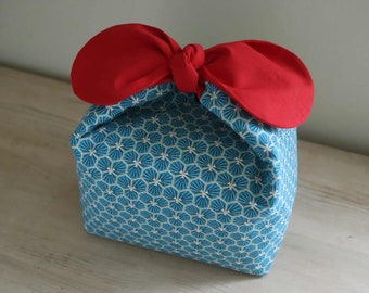 Isolierte Lunchtasche, Essenstasche, Snacktasche, Bento-Tasche, Lunchtasche, Lunchbox aus Baumwolle