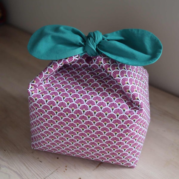 Insulated Lunch Bag, Meal Bag, Snack Bag, Bento Bag, Lunch-bag, Cotton Lunchbox