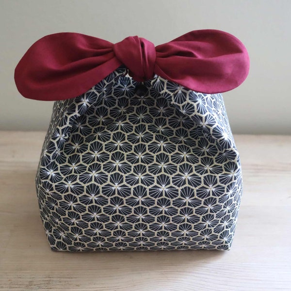 Insulated Lunch Bag, Meal Bag, Snack Bag, Bento Bag, Lunch-bag, Cotton Lunchbox