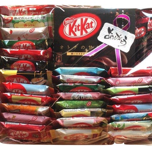 set assortito di decorazioni per caramelle al cioccolato 33P KitKats giapponese mini caramelle di San Valentino gusti limitati immagine 1