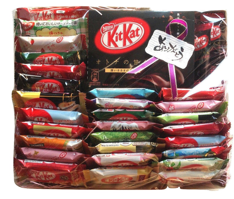 set assortito di decorazioni per caramelle al cioccolato 33P KitKats giapponese mini caramelle di San Valentino gusti limitati immagine 1