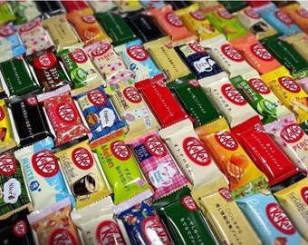 Japanese kit kats chocolate decoration loose assort set 24 mini  KitKats All different flavors mothers day