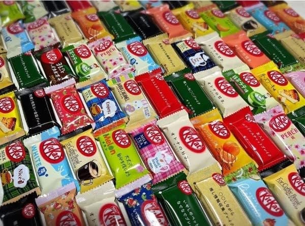 Candy Chocolate Assort Set Kit Kats Limited Flavors Loose Set Unique Candy  Gift 33P Treats 