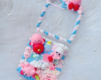 Kirby phone case,Decoden Phone case, Custom phone case, Personalized phone case,Whipped Cream Effect casefor any device