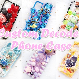 Custodia per telefono Decoden, custodia per telefono personalizzata, custodia per telefono personalizzata, custodia effetto panna montata per qualsiasi dispositivo