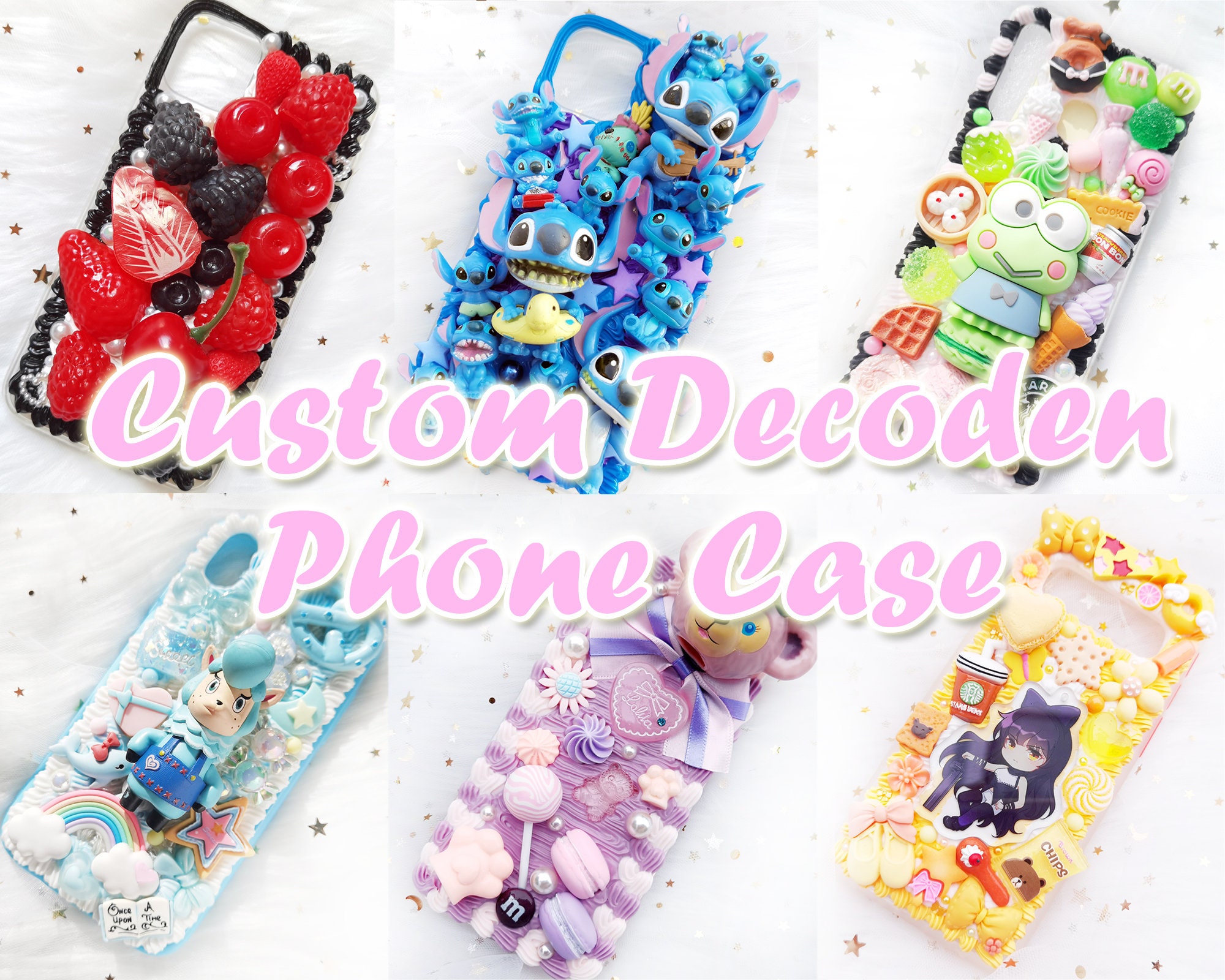 Decoden Phone Case Custom Phone Case Personalized Phone Etsy UK
