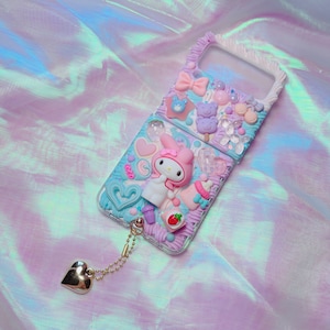 Z flip 7 phone case,Decoden Phone case, Custom phone case, Personalized phone case,Whipped Cream Effect casefor any device