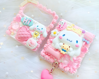 SALE! Z flip 7 phone case,Decoden Phone case, Custom phone case, Personalized phone case,Whipped Cream Effect casefor any device