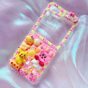 Z flip 7 phone case,Decoden Phone case, Custom phone case, Personalized phone case,Whipped Cream Effect casefor any device