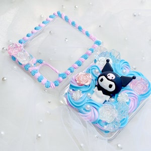 Z flip 7 phone case,Decoden Phone case, Custom phone case, Personalized phone case,Whipped Cream Effect casefor any device