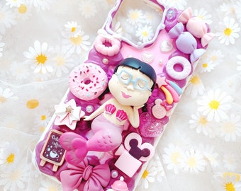 Custodia per telefono Decoden, custodia per telefono personalizzata, custodia per telefono personalizzata, custodia effetto panna montata per qualsiasi dispositivo
