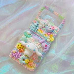 Z flip phone case,Decoden Phone case, Custom phone case, Personalized phone case,Whipped Cream Effect casefor any device