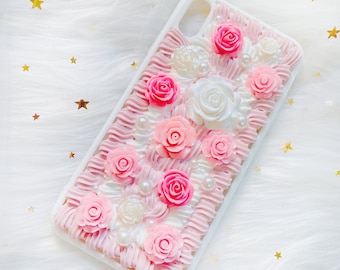 RilakkumaKorilakkuma White Pink Decoden iPhone 55SSE Case