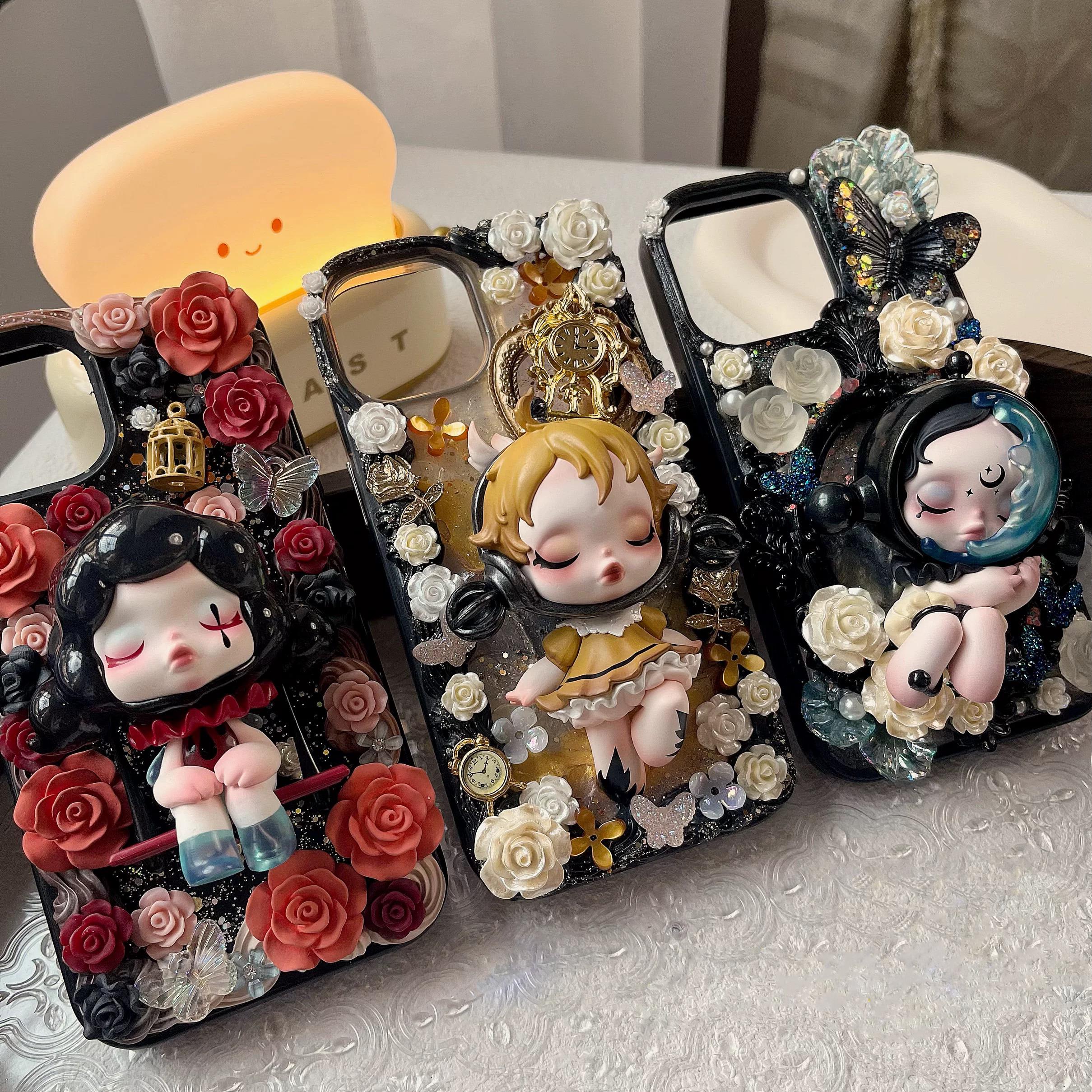 Skullpanda Decoden Phone Case, Whipped Cream, Custom Case - Etsy