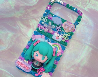 Custodia per telefono anime, custodia per telefono Decoden, custodia per telefono personalizzata, custodia per telefono personalizzata, custodia effetto panna montata per qualsiasi dispositivo