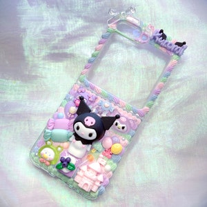 Z flip phone case,Decoden Phone case, Custom phone case, Personalized phone case,Whipped Cream Effect casefor any device