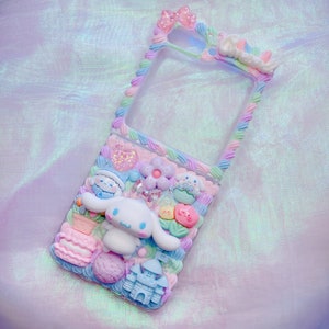 Z flip phone case,Decoden Phone case, Custom phone case, Personalized phone case,Whipped Cream Effect casefor any device