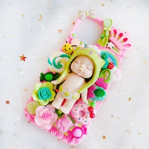 Decoden Phone case, Custom phone case, Personalized phone case,Whipped Cream Effect casefor any device