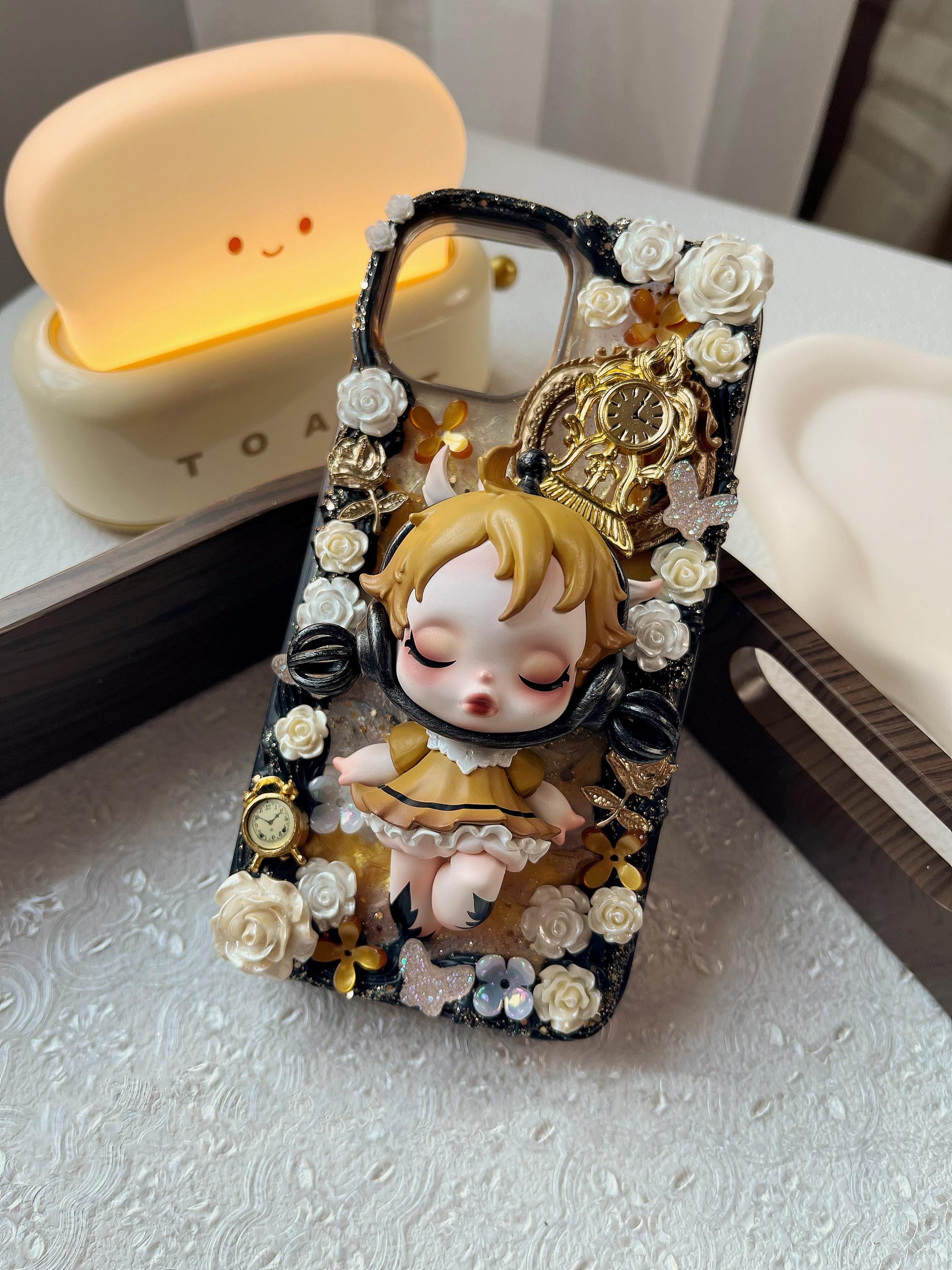 Popmart,skullpanda,decoden Phone Case, Custom Phone Case, Personalized Phone  Case,whipped Cream Effect Casefor Any Device - Etsy