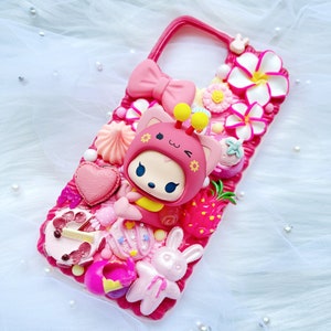 Decoden Phone case, Custom phone case, Personalized phone case,Whipped Cream Effect casefor any device