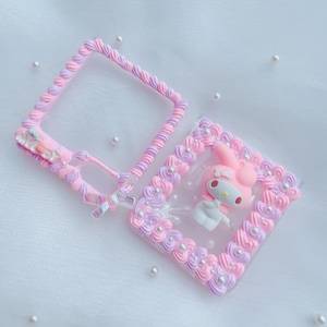 Z flip 7 phone case,Decoden Phone case, Custom phone case, Personalized phone case,Whipped Cream Effect casefor any device