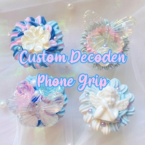 Decoden phone grip, custom phone grip, custmon PopSockets,PopSockets, phone grip