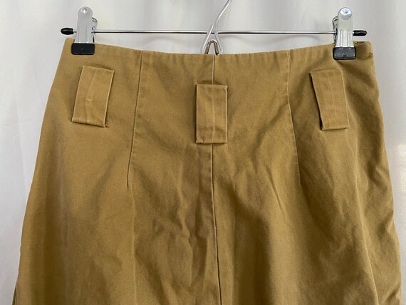 Tan high-waisted 1980s womens pants, womens vinta… - image 4