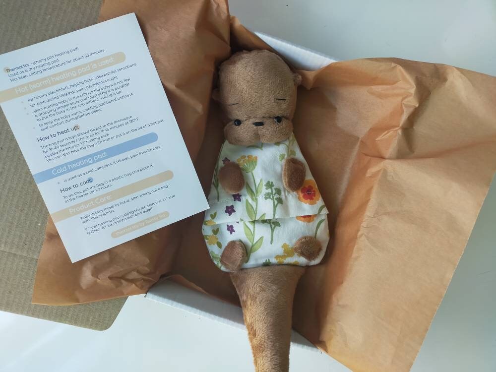 Heating doll to Cherry pits Gift 