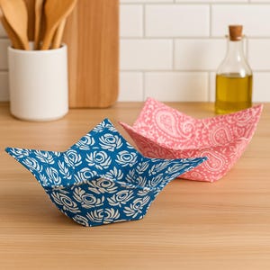 Microwave Bowl Cozy, Microwave Bowl Cozies, Bowl Cozies, Soup Bowl Cozy, Hot Bowl Holder, Bowl Cozy Set, Microwave Bowl Holder