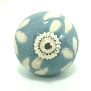 Vintage Knäufe Keramik | Pastell Blumen Schrankgriffe | Landhaus Dekor Bild 18