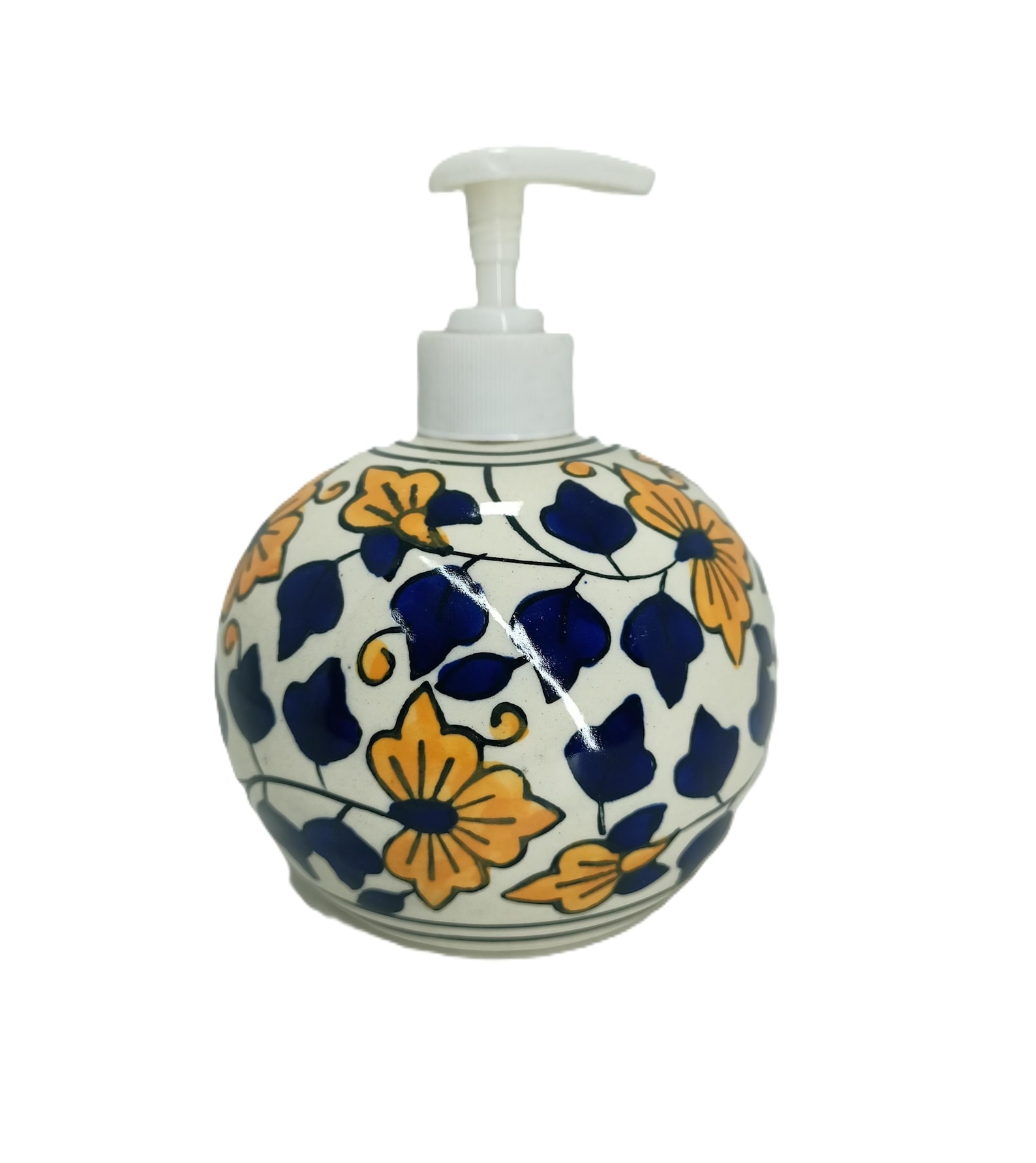 Handmade Ceramic Soap Dispenser