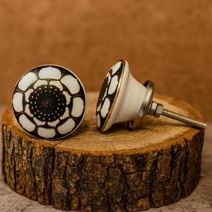 Black Golden ceramic knobs kitchen cabinet drawer knobs cupboard knobs hardware knobs cabinet knobs drawer pulls