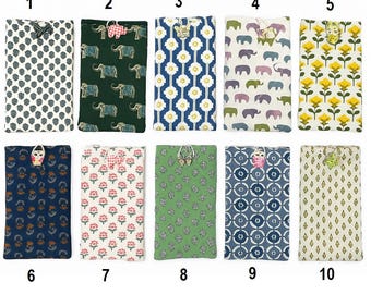 iPhone Sleeve, iPhone case, iPhone Padded sleeve, Phone Sleeve, Floral iPhone Sleeve, Padded Fabric Phone Sleeve, Multi color Phone Sleeve
