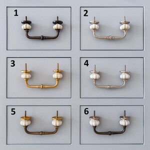 Keramische ladehendel, keukenkastgreep, 4 inch