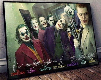 Joker Poster Etsy Joker Poster Etsy